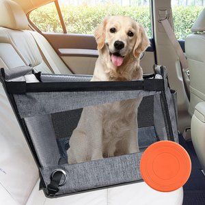 Sunnydeer Dog car seat for Medium Dogs,Dog seat for car,Waterproof, Stable,Easy